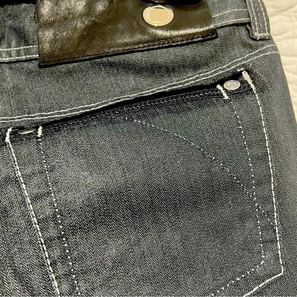 NWT HIGH-EVERYDAY COUTURE High Use Savvy Dark Blue Jeans, Size 26 - Picture 10 of 16